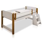 Cama Elevada Magia com Caixas Brinquedo e Colchão