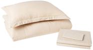 Cama em Bolsa Sweet Home Collection - Dobby Stripe Twin Bege