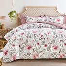 Cama em uma bolsa Flysheep Floral Twin Size 6 peças rosa blush