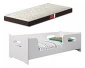 Cama Encanto Solteiro Montessoriana 100%MDF + Colchão Solteiro 188x88 Prodormir - Branca Cama Encanto Solteiro Montessoriana 100%MDF + Colchão Solteiro 188x88 Prodormir - Branca