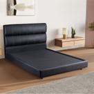 Cama Estofada Casal com Estrutura Reforçada e Design Moderno Bela Cama Estofada Casal com Estrutura Reforçada e Design Moderno Bela