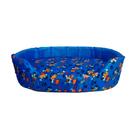 Cama Europa para Cachorro e Gato I love Pet Pequena Azul Estampada