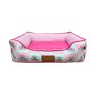 Cama Fábrica Pet Fluffy Rosa para Cães e Gatos - Tamanho M Cama Fábrica Pet Fluffy Rosa para Cães e Gatos - Tamanho M