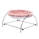 Cama Gato Tecido Confortável Suspensa NF Pet Sonecat Redonda Suporte Elevado Unidade