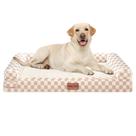 Cama Grande para Perro NANUYA Ortopédica Impermeable Sofá Rosa 71x51 cm