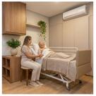 Cama Home Care Elétrica com Regulagem de Altura 3 Movimentos Bivolt Suporta até 150 kg