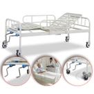 Cama Hospitalar 02 Manivelas Até 180 Kg Supermedy Cama Hospitalar 02 Manivelas Até 180 Kg Supermedy