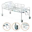 Cama Hospitalar 2 Movimentos Manual Até 180kg DX2 - Dellamed