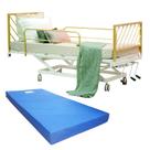 Cama hospitalar BUTTERFLY SEMI GOLD 3 movimentos manual com Colchão D33 Cama hospitalar BUTTERFLY SEMI GOLD 3 movimentos manual com Colchão D33