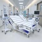Cama Hospitalar Elétrica 8 Movimentos Motorizada com elevação de leito Extra Luxo Obeso até 200 kg Cama Hospitalar Elétrica 8 Movimentos Motorizada com elevação de leito Extra Luxo Obeso até 200 kg