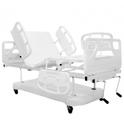 Cama Hospitalar Fowler 2 Movimentos Manual Luxo Com Colchão