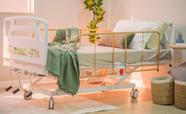Cama hospitalar Lumine GOLD movimentos COSTAS PRENAS E ELEVAÇÃO DA CAMA com colchão D33