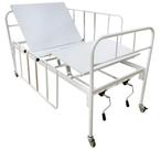 Cama Hospitalar Manual 2 Manivelas e 6 Posições com Grades Deslizantes para Maior Segurança do Idoso Cama Hospitalar Manual 2 Manivelas e 6 Posições com Grades Deslizantes para Maior Segurança do Idoso