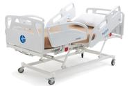Cama Hospitalar Motorizada 7 Movimentos Extra Luxo com Colchão D28 para uso Domiciliar