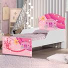 Cama Infantil Carruagem Pink Cama Infantil Carruagem Pink