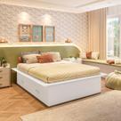 Cama Infantil Casal com 4 Gavetas Gades Yescasa Branco
