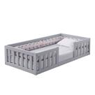 Cama Infantil Com Grade Bia Com Colchão Maray