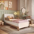 Cama Infantil em MDF Lady Mobikasa e Colchão Gazin Cama Infantil em MDF Lady Mobikasa e Colchão Gazin