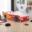 Cama infantil glow faísca vermelho