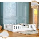 Cama Infantil Helo com Colchão D28 Casal Montessoriana com Escorregador Divaloto com Luminária.