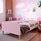 Cama Infantil Jardim Rosa - Movelbras Cama Infantil Jardim Rosa - Movelbras