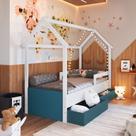 Cama Infantil Montessoriana sem colchão com Gavetas Linha Infanto CCM021 Completa Móveis