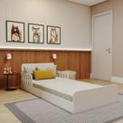 Cama Infantil Montessoriana Solteiro Aurora Bramov