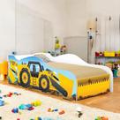 Cama Infantil Para Menina Menino Com Proteção e com Colchão