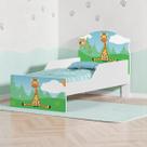 Cama infantil safari girafa