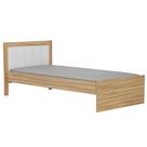 Cama Infantil Solteiro Manu com Colchão Light D33 - Móveis Peroba