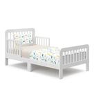 Cama Infantil Storkcraft Pasadena Branca com Grades de Proteção - Certificada