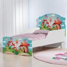 Cama Infantil Tick Fadinhas Meninas Com Colchão