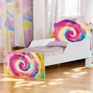 Cama infantil tie dye