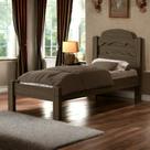 Cama Íris Solteiro Castanho com Colchão Cambel Cama Íris Solteiro Castanho com Colchão Cambel