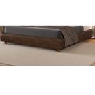Cama Japonesa Seo King Nobuck Marrom - Sallar Home