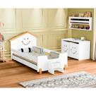 Cama Juvenil Smile Infantil Alegra - Branca e Mel Cama Juvenil Smile Infantil Alegra - Branca e Mel