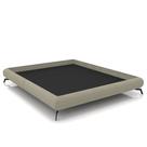 Cama King Base Box 193x203cm Pés de Ferro Cold P02 Linho Bege - Mpozenato Cama King Base Box 193x203cm Pés de Ferro Cold P02 Linho Bege - Mpozenato