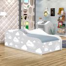 Cama Like Nuvenzinha Unisex Solteiro Com Colchão