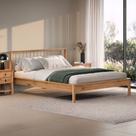 Cama Madeira de Casal 140x190cm Moderna Reforçada Freijó Apoana
