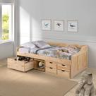 Cama Maxima 90x190cm Madeira Maciça Amarelo Cama Maxima 90x190cm Madeira Maciça Amarelo