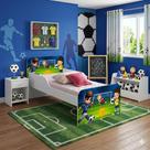 Cama MDF caminha para quarto crianças meninos decoração adesivada personagem Cama MDF caminha para quarto crianças meninos decoração adesivada personagem