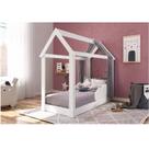 Cama Mini Casinha Montessoriana Infantil Branca Cama Mini Casinha Montessoriana Infantil Branca