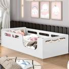 Cama Montessori Planet Baby 100% MDF Juvenil Branco Potente Branco