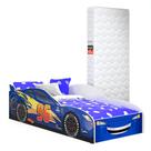 Cama Montessoriana Colina Com Proteção Lateral Para Quarto De Menina Princesa Com Voal E Colchão