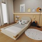 Cama Montessoriana Infantil Solteiro Mavi Cama Montessoriana Infantil Solteiro Mavi