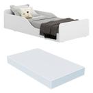 Cama Montessoriana Melissa Plus com colchão Multimóveis 100% MDF Branca