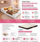 Cama Montessoriana Rainha Branco Colchão D23 Prodormir COR:BRANCO Cama Montessoriana Rainha Branco Colchão D23 Prodormir COR:BRANCO