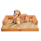 Cama ortopédica grande para cães MEKIY 91x69x18cm lavável