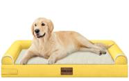 Cama Ortopédica Grande para Cães NANUYA 66x56cm Sofá Impermeável