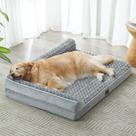 Cama Ortopédica Impermeável BFPETHOME para Cães Grandes
